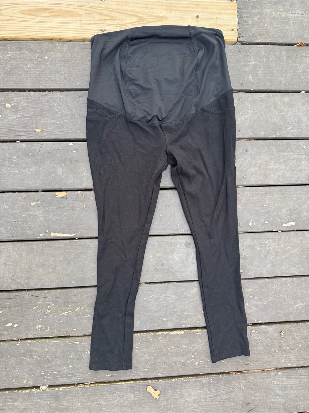 Isabel Maternity by Ingrid & Isabel Black Maternity Black Pants size Medium